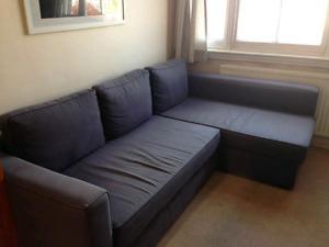 Ikea Manstand Sectional (queen bed pullout)