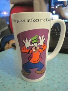 Large Disney's Goofy "This Place Makes Me Goofy" Cup Mug