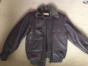 Leather Loft Large Leather Jacket - Made in Canada