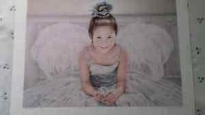 'Little Angel' Carla Crawford Signed and Numbered Print
