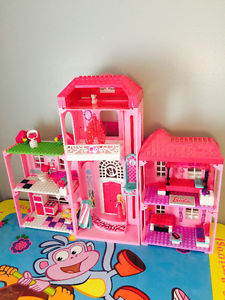 Mega Bloks Barbie Build and Style Luxury Mansion