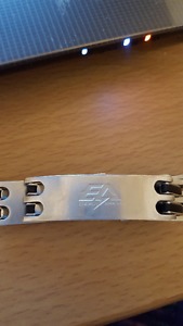 Men's Stainless Steel Negative Ion Bracelet