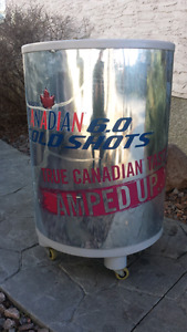 Molson Canadian Cooler on Wheels