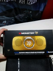 Monster 24k speaker