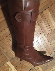 New Look brand leather boots $11