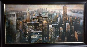 New York City - Abstract Framed Artwork