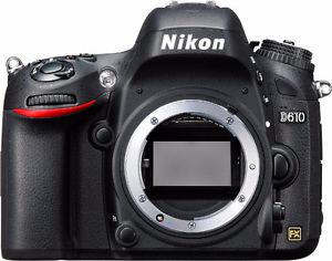 Nikon D610 DSLR 24.3MP Full-Frame Camera Body