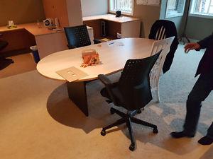 Office Desk and chairs