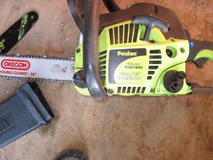 Poulan chain saw for sale