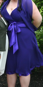 Purple dress