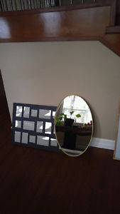 REDUCED: Picture Frame & Mirror