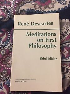 Rene descartes mediations on first philosophy like new