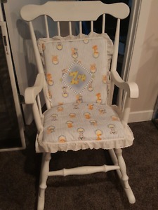 Rocking chair for nursery