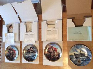 Royal Canadian Navy plates collector WWII collectables RCN