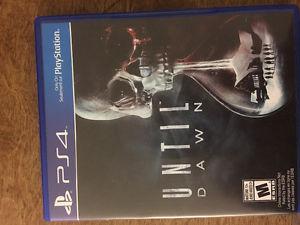 Selling PS4 Until Dawn