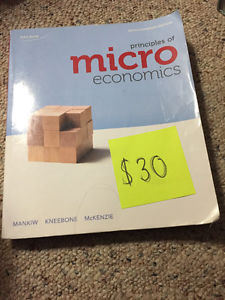 Selling Principles of Microeconomics by Mankiw