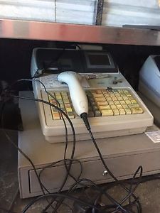 Sharp cash register and scanner