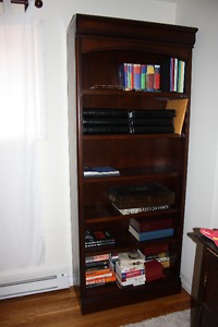 Solid Cherry Hardwood Bookcase