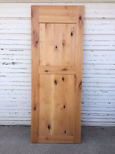 Solid pine door