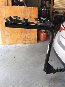 Sport rack 4 bike carrier using hidden hitch