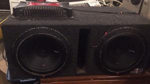 Sub Woofers and Amp