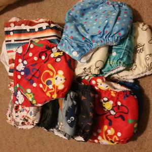 Sunbaby Diaper cloth 20psc bamboo insert, 20wipes and