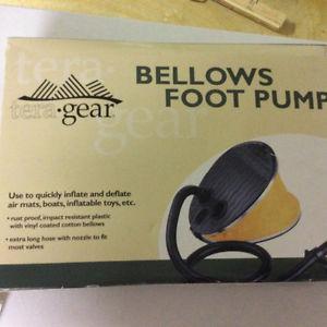 Tera Gear Bellows Foot Pump