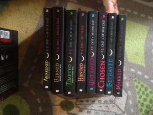 The House of night series.