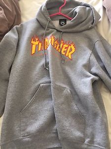 Thrasher flame mag hoodie