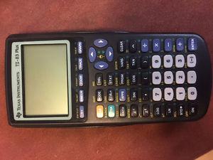 Ti-83 Plus Calculator for High School or College