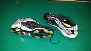 Under Armour metal cleats size 11.5