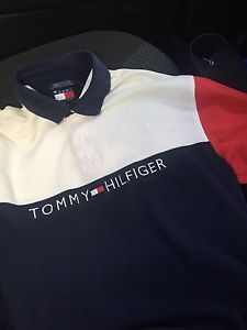 Vintage Tommy Hilfiger mens polo shirt size medium