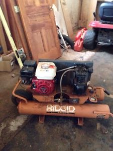 Wanted: Air compressor gas powered