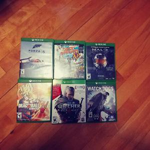 Xbox one 6 games for sale!!!