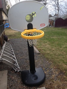 little tykes basketball net