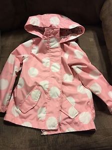 really cute little girls rain jacket