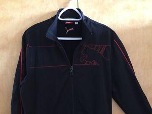 1 - men's puma sport sweater jacket