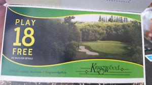 18 Holes Kingswood Golf