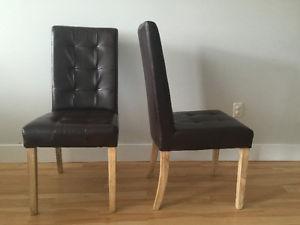 2 chairs from Wicker Emporium