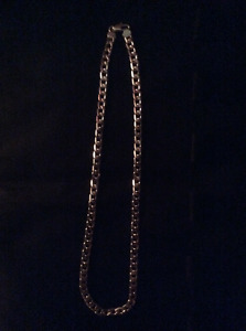 24" Stamped Silver Men/Ladies Chains