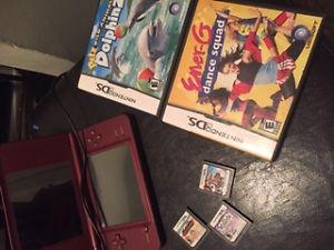 2D DS XL with 5 games