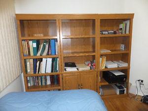 3 Library Shelf Units - $199