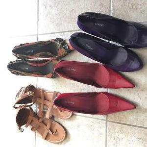 4 pairs of shoes for $50