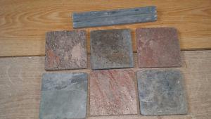4 x 4 wall or floor tiles and Laminate flooring