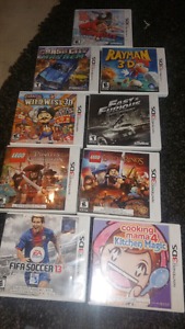 9 3ds game bundle for sale!