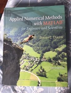 Applied Numerical Methods with MATLAB for engineer
