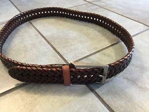 BROWN LEATHER BELT SIZE 40