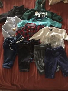 Baby boy clothes.
