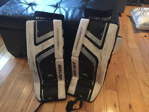 Bauer 24" youth goalie pads