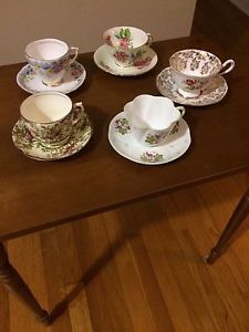 Bone China cups and saucers